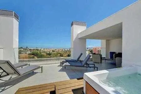Apartment Penthouse Isabela Vistamar Jacuzzi Rooftop Privado Albufeira